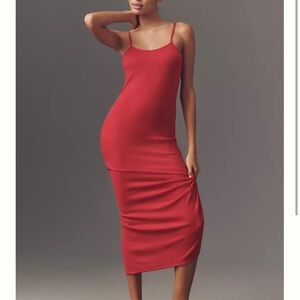 NWT ✨ Anthropologie Stunning Red  Dress